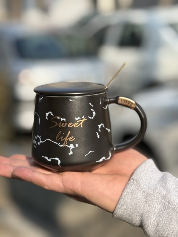 ماگ sweet life مشکی